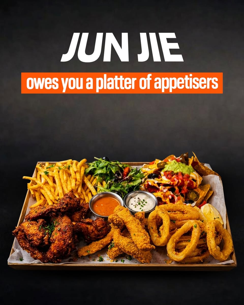 Platter of appetisers at Al Capone's Kallang Wave Mall