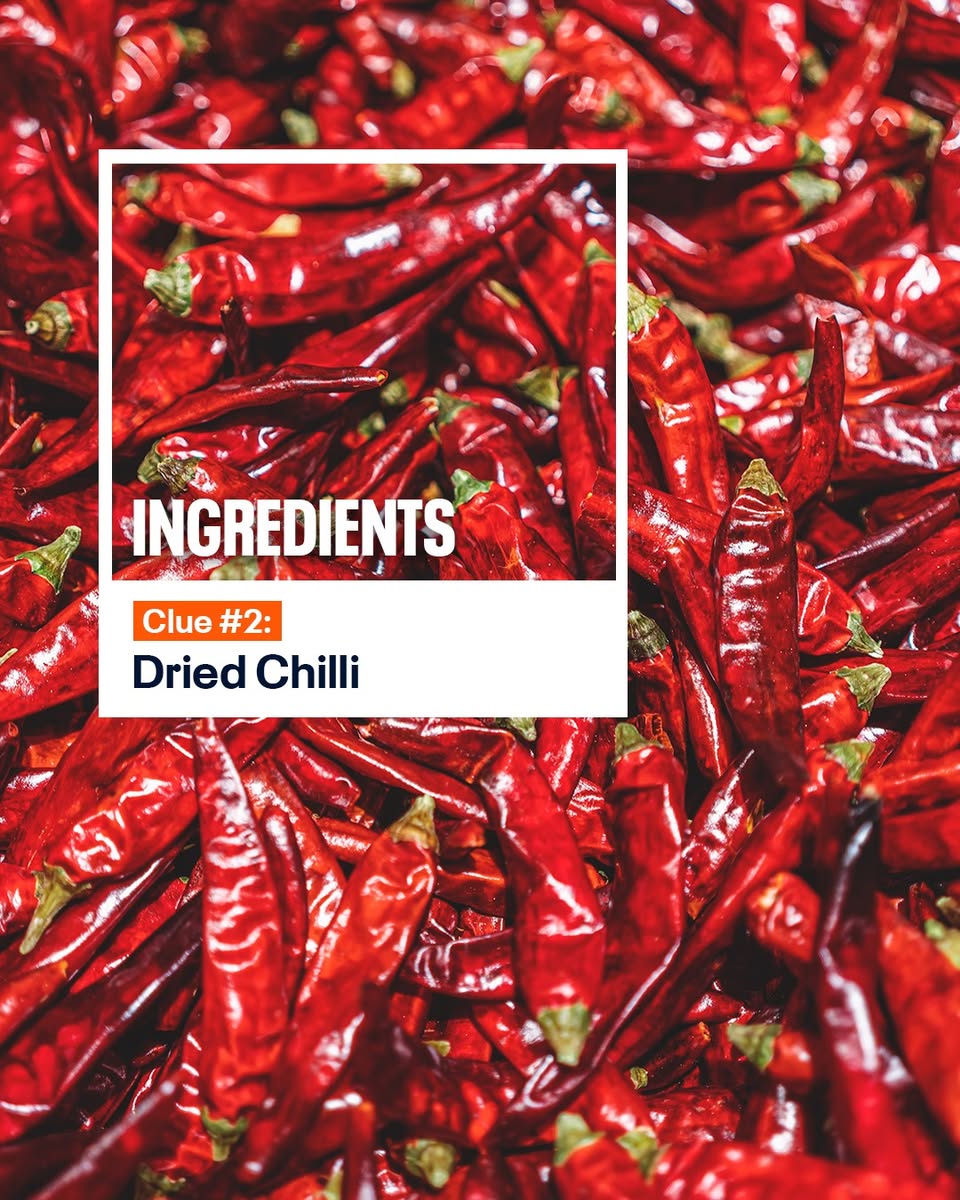 Dried chilli ingredient clue