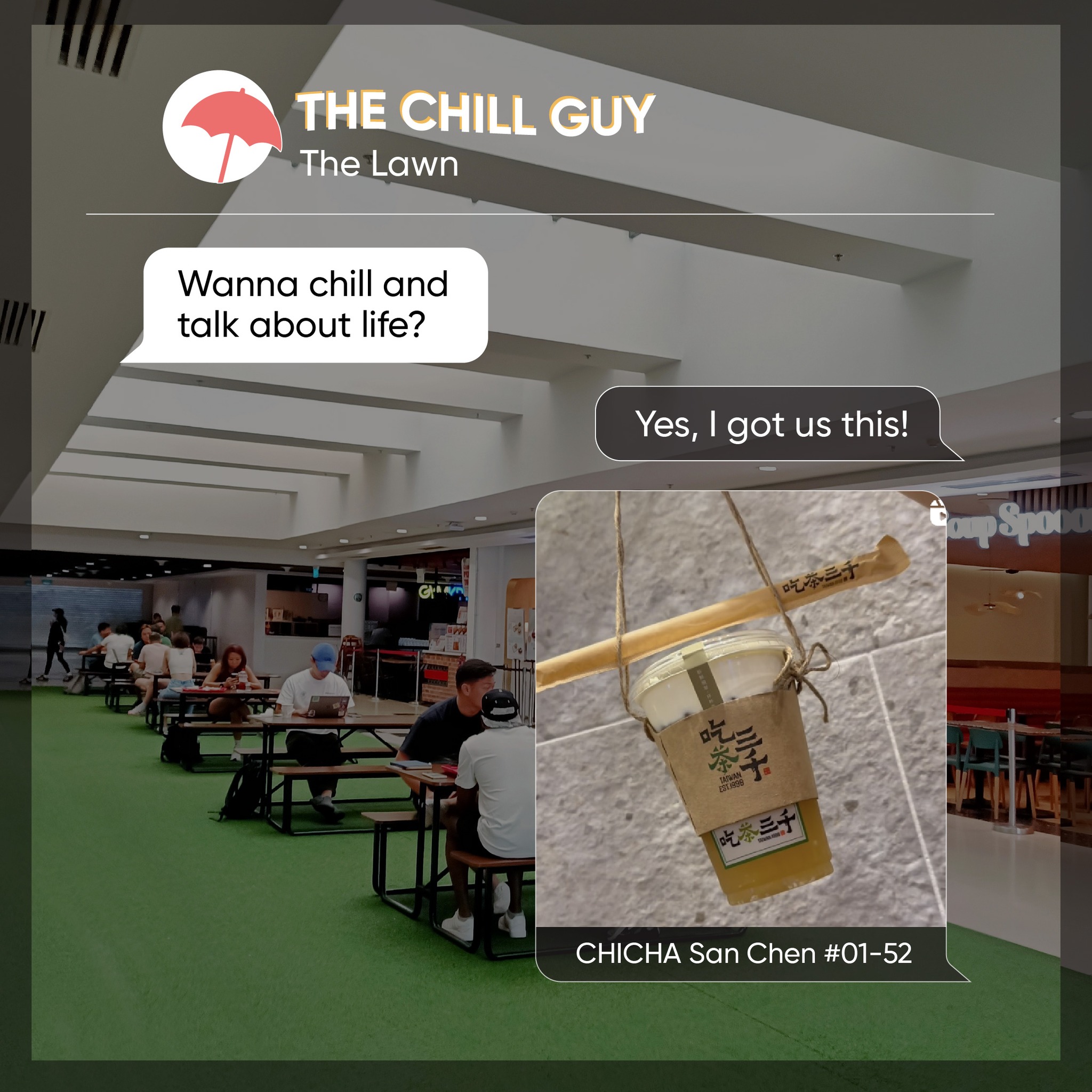 An engaging shot showcasing activities or architecture within Kallang Wave Mall