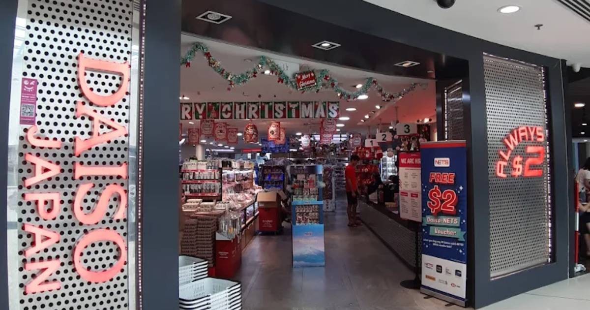 Daiso outlet at Kallang Wave Mall, set to close on August 16, 2026, as the mall undergoes a major revamp.