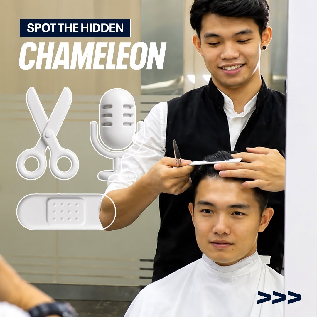 Spot the Hidden Chameleon game at Kallang Wave Mall