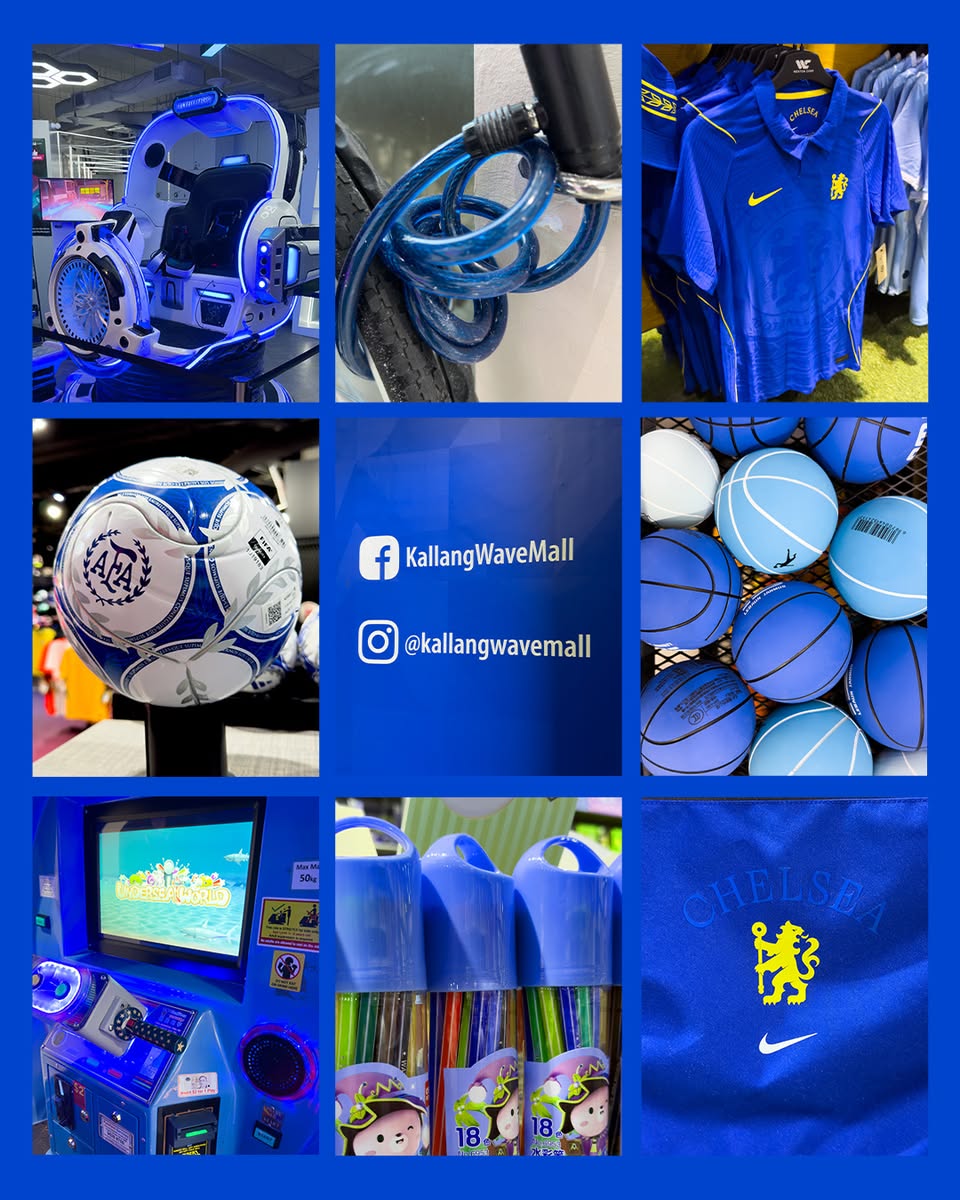 Kallang Wave Mall social media collage