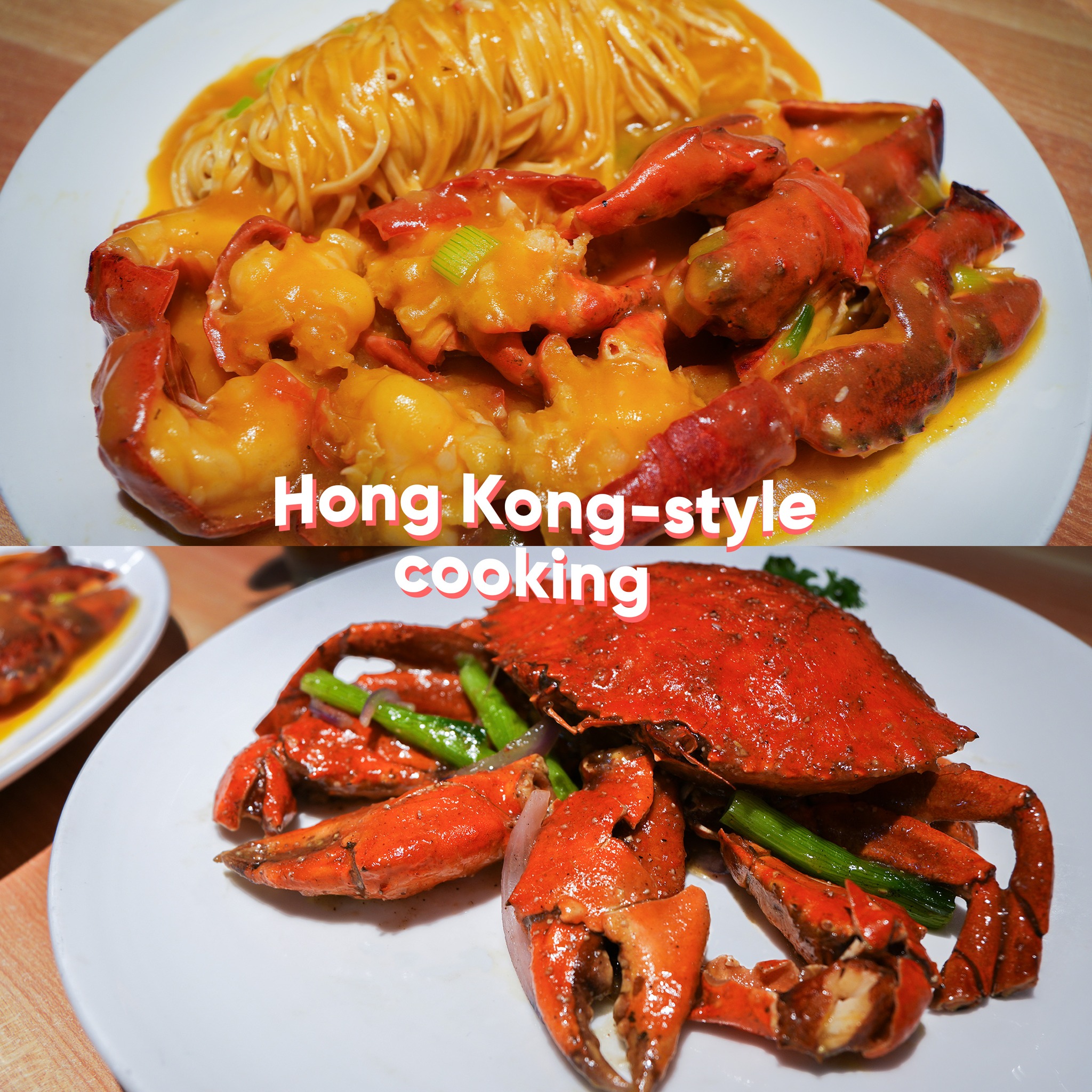 Variety of dishes spread on a dining table, perfect for sharing