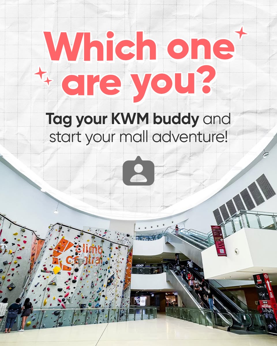 A diverse group of people enjoying the mall atmosphere