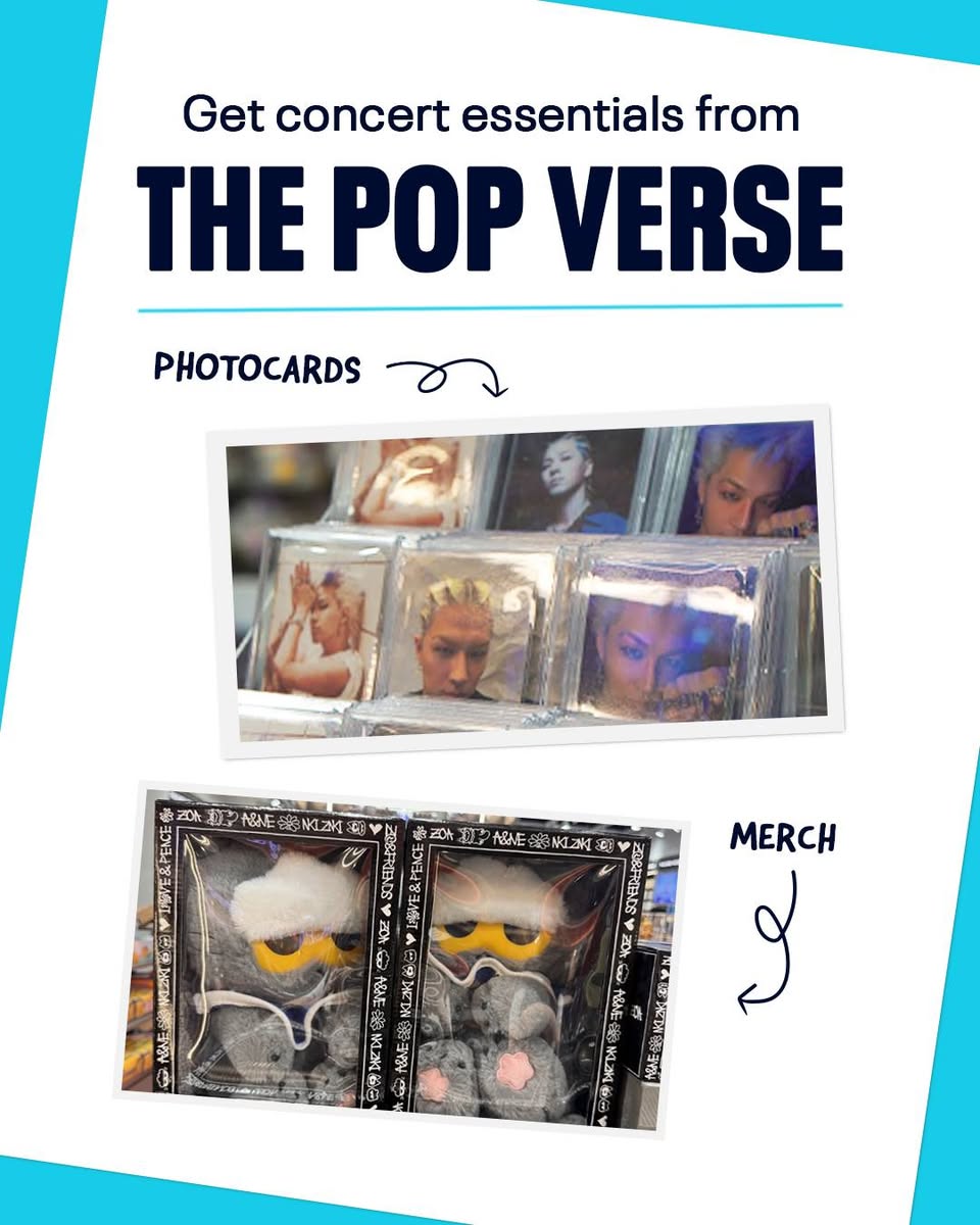 The Pop Verse concert essentials