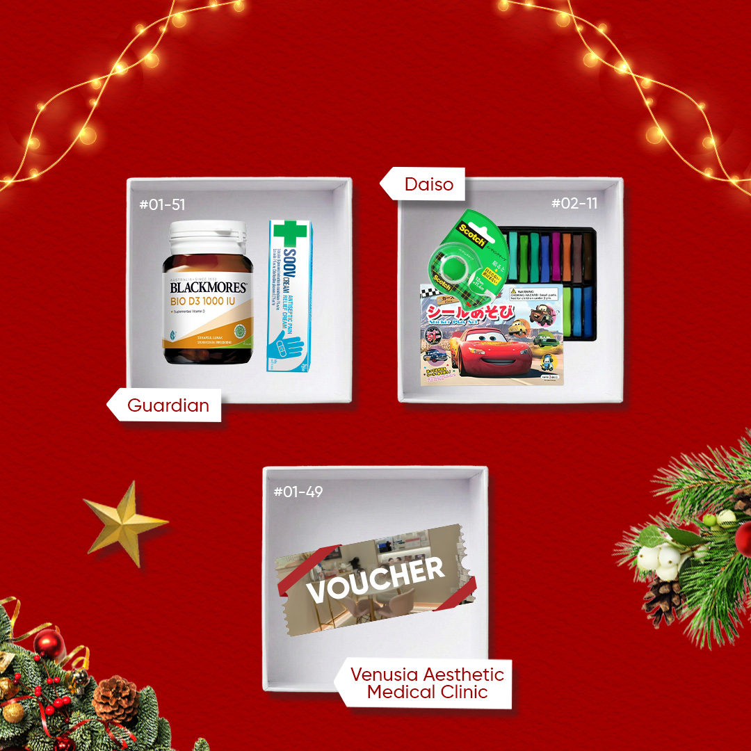 A selection of festive presents, ready for unwrapping.