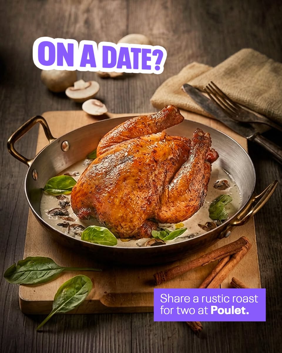 Poulet rustic roast for two
