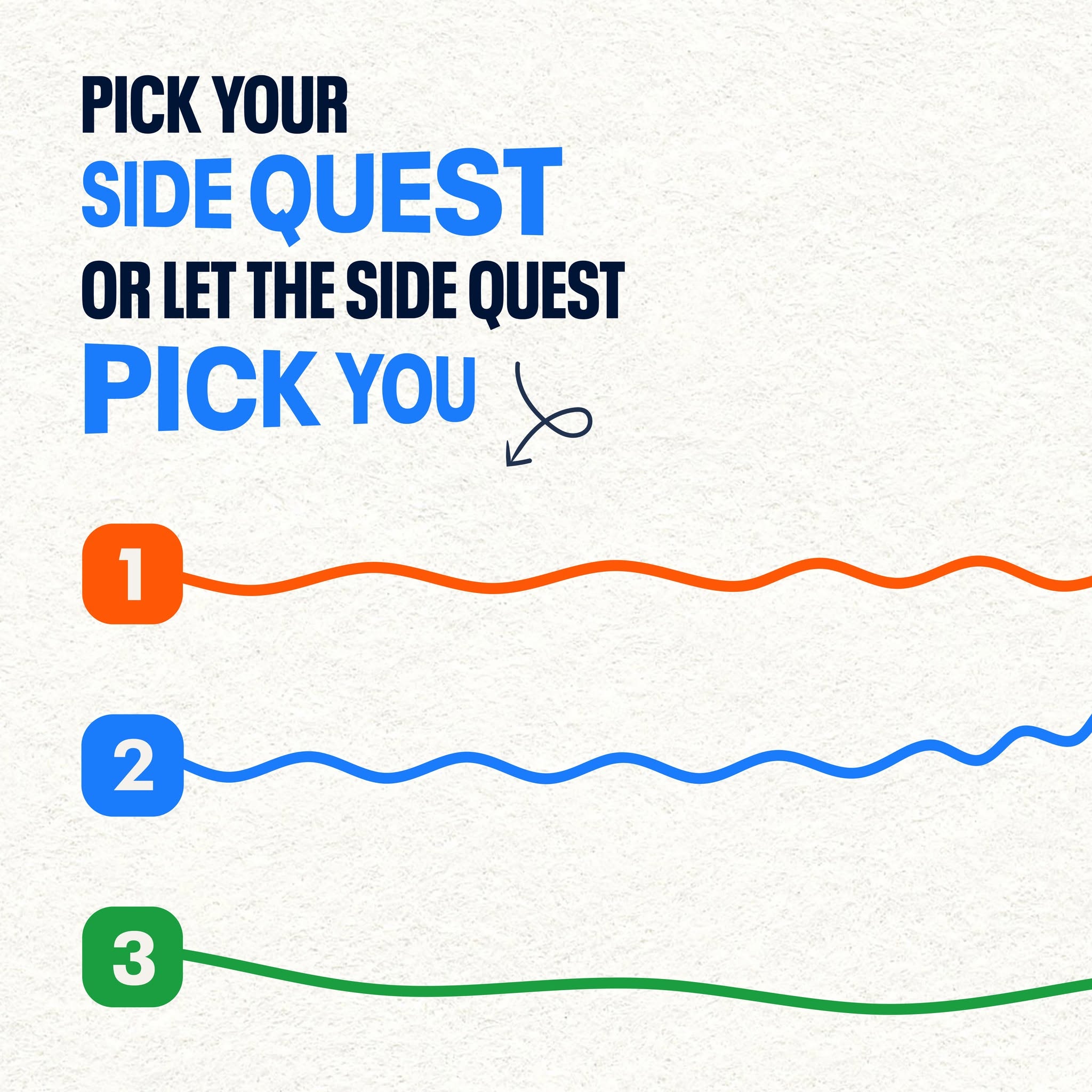 Side quest promotion at Kallang Wave Mall