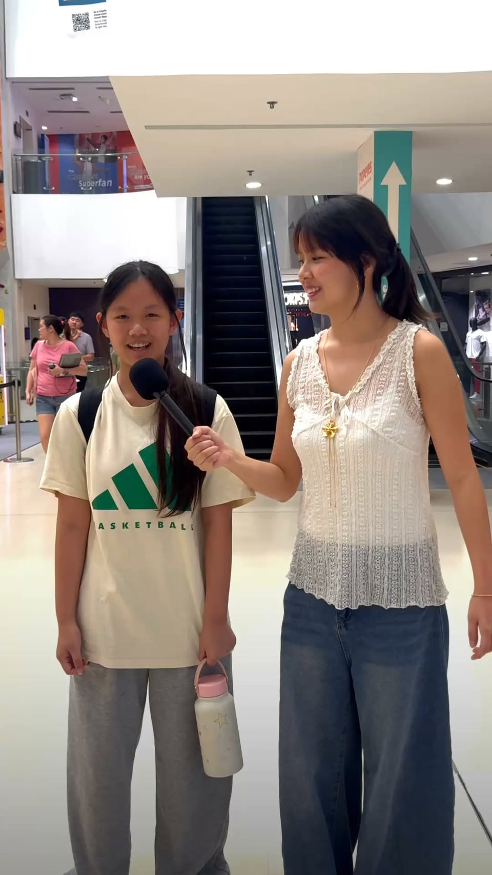 Tennis ball sounds at Kallang Wave Mall