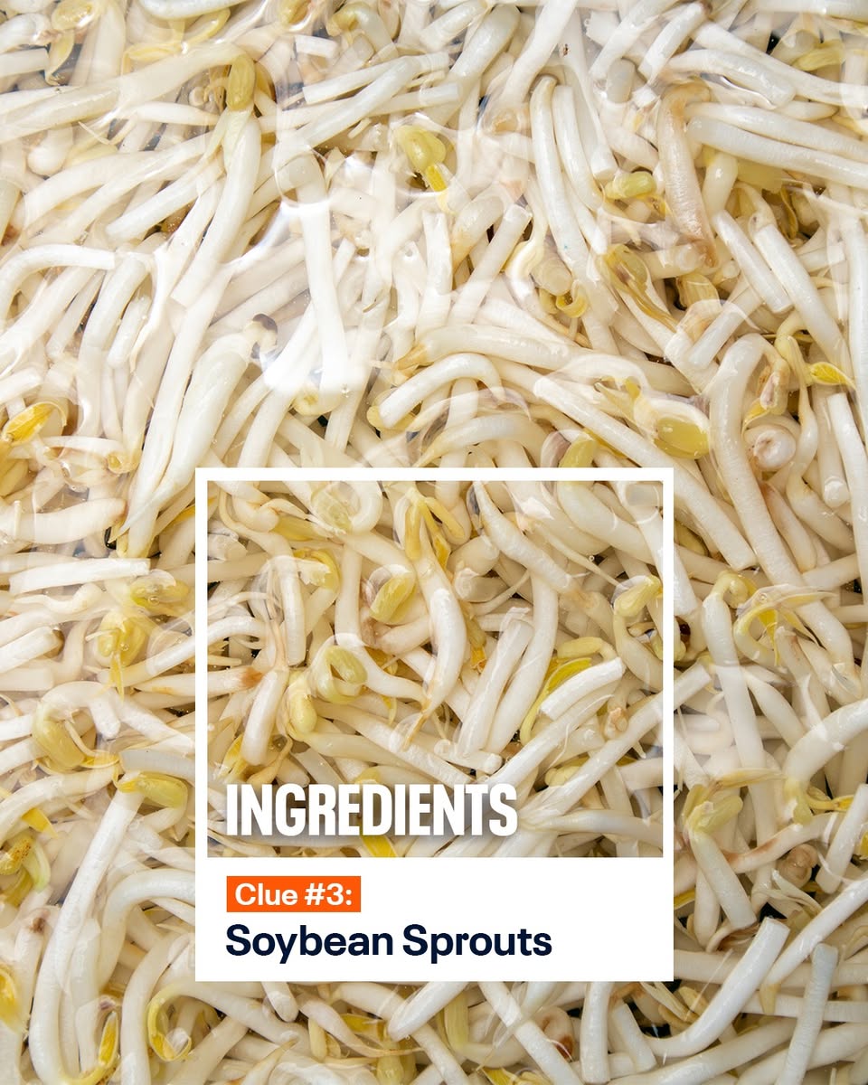 Soybean sprouts ingredient clue