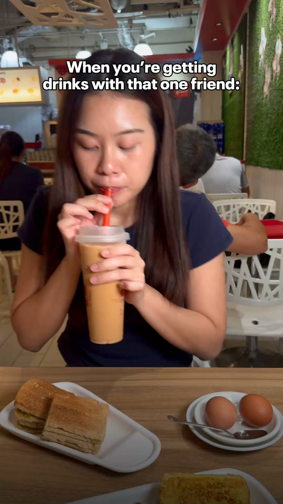 Speed-drinking challenge at Kallang Wave Mall