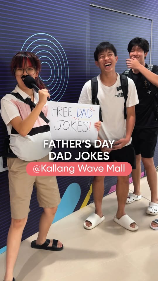 Father's Day celebration at Kallang Wave Mall