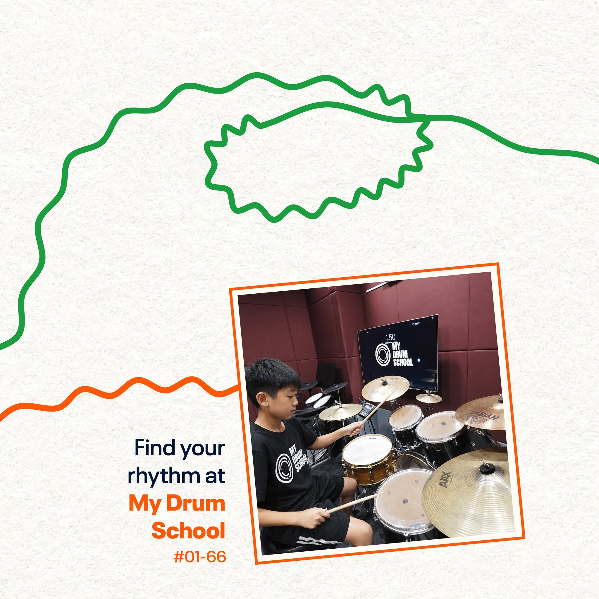 My Drum School at Kallang Wave Mall