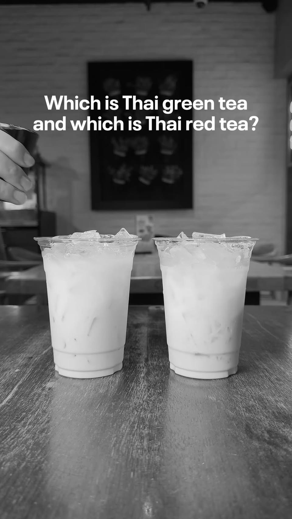 Iced drinks at Sanook Kitchen Kallang Wave Mall